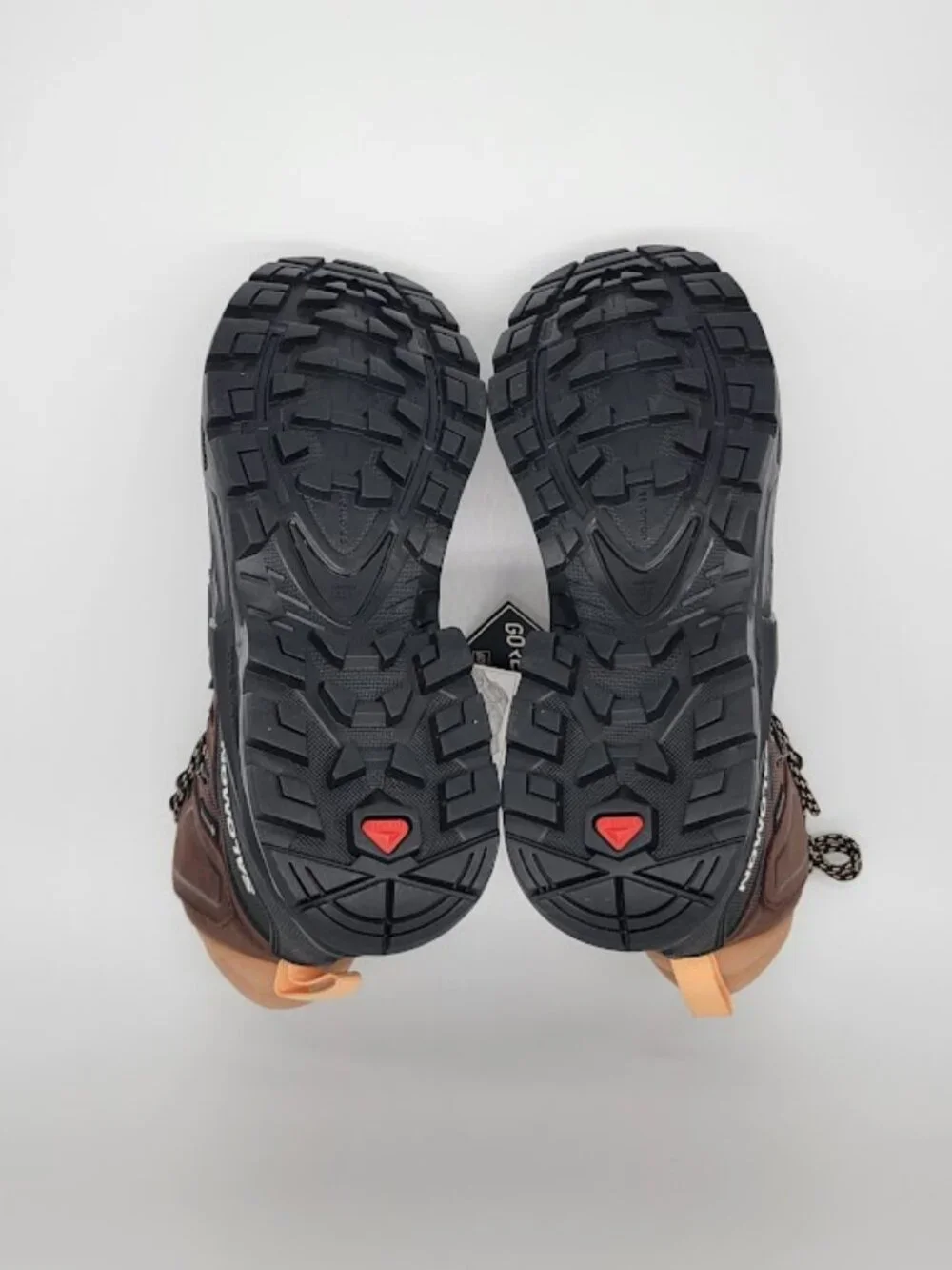 SALOMON Quest 4 GTX Women’s 9 Hiking Backpacking Boots Brown Black Gore-Tex NWT